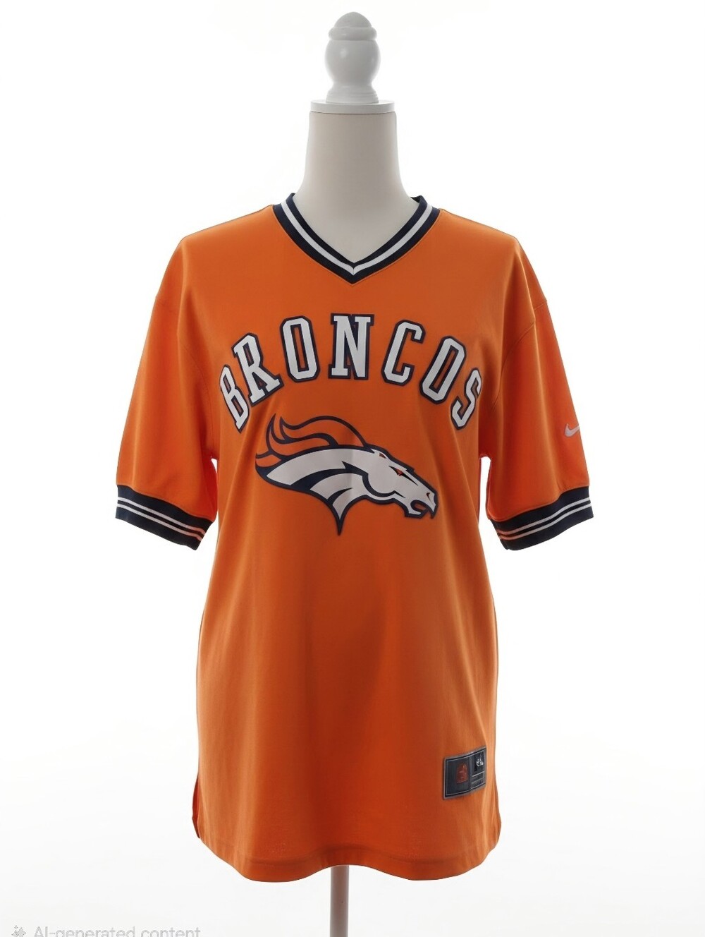 NFL Orange Denver Broncos Kids Mesh Jersey Top